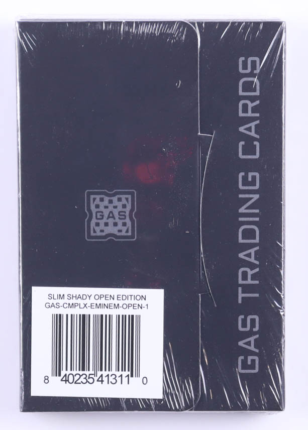 Slim Shady Complex Gas Trading Cards Pack with (1) Card at PristineAuction.com Slim Shady Complex Gas Trading Cards Pack with (1) Card at PristineAuction.com