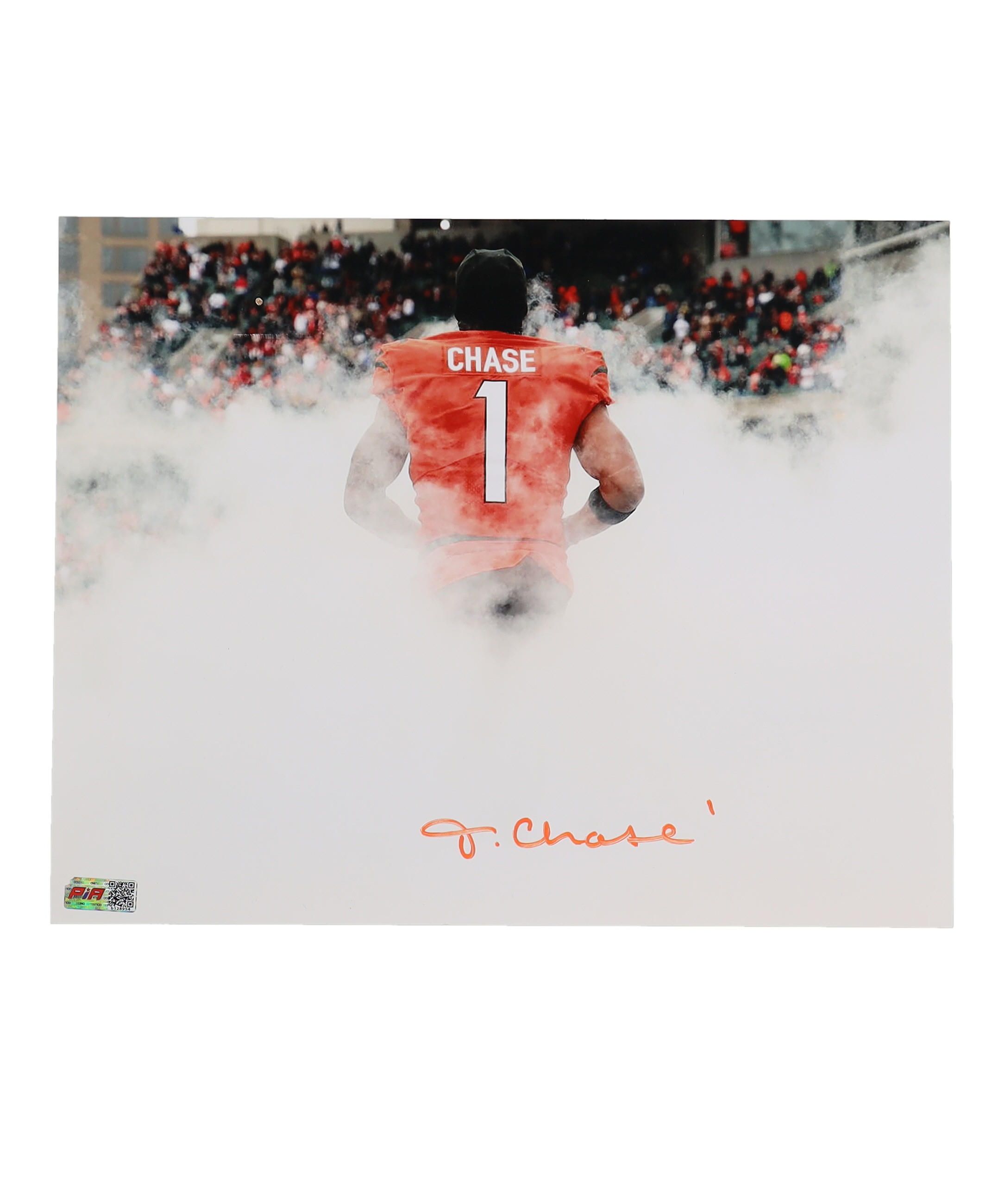 Ja'Marr Chase Signed Bengals 11x14 Photo (PIA) at PristineAuction.com Ja'Marr Chase Signed Bengals 11x14 Photo (PIA) at PristineAuction.com