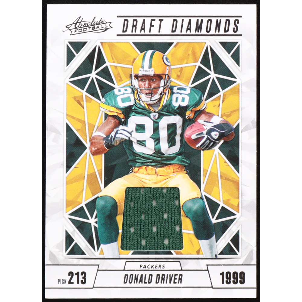 Donald Driver 2024 Absolute Draft Diamonds Jerseys #5 | Pristine Auction