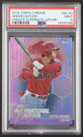 Shohei Ohtani 2018 Topps Chrome Update An International Affair #IASO RC (PSA 9) at PristineAuction.com