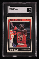 Michael Jordan 1988-89 Fleer #17 (SGC 8) at PristineAuction.com
