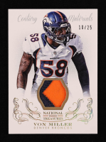 Von Miller 2013 Panini National Treasures Century Materials Gold #46 #10/25 at PristineAuction.com