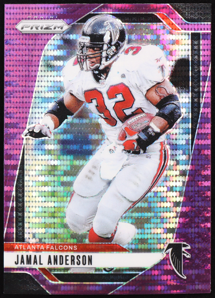 Jamal Anderson 2024 Panini Prizm Prizms Purple Pulsar #18