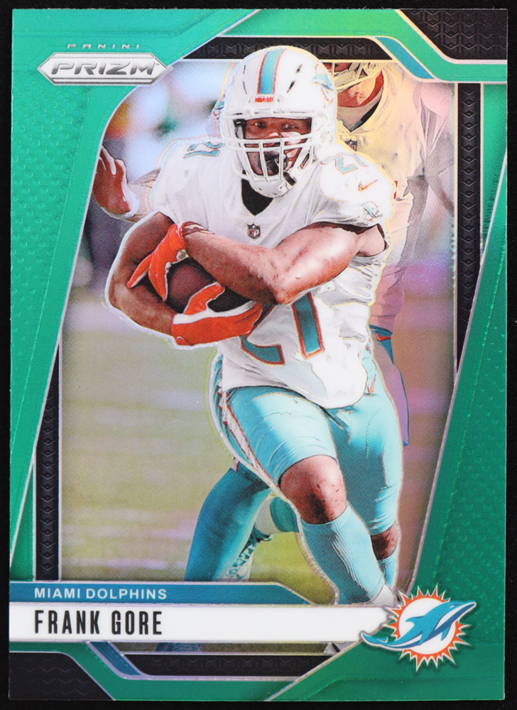 Frank Gore 2024 Panini Prizm Prizms Green #184