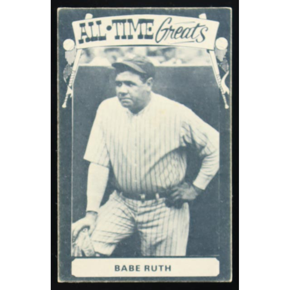 Babe Ruth 1973 TCMA Stat Card | Pristine Auction