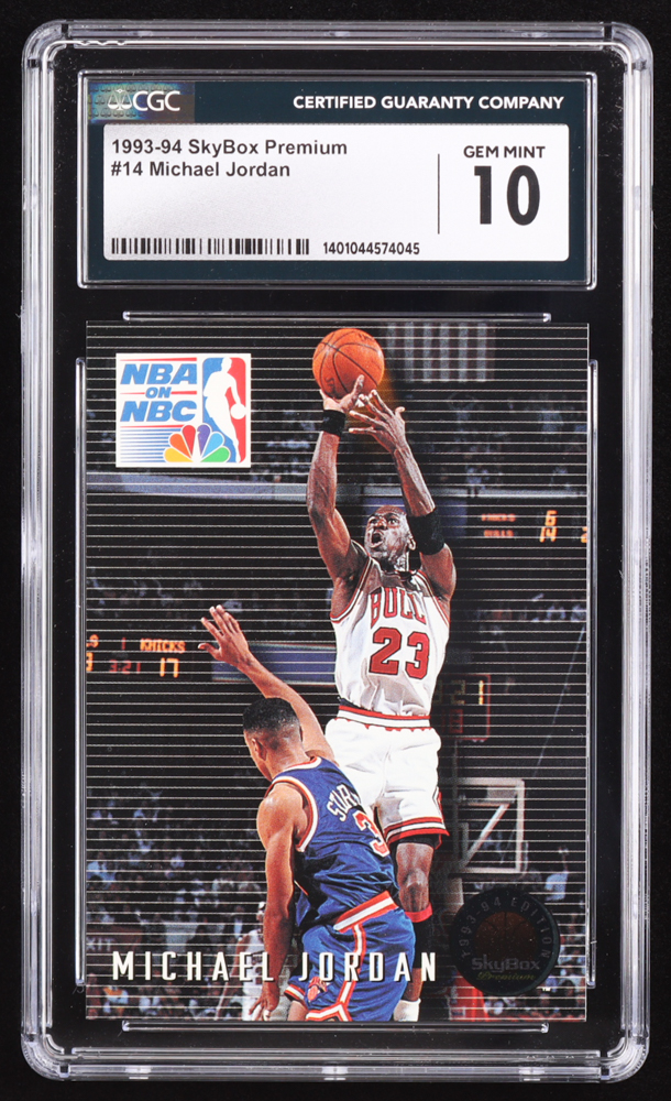 Michael Jordan 1993-94 SkyBox Premium #14 (CGC 10) at PristineAuction.com Michael Jordan 1993-94 SkyBox Premium #14 (CGC 10) at PristineAuction.com