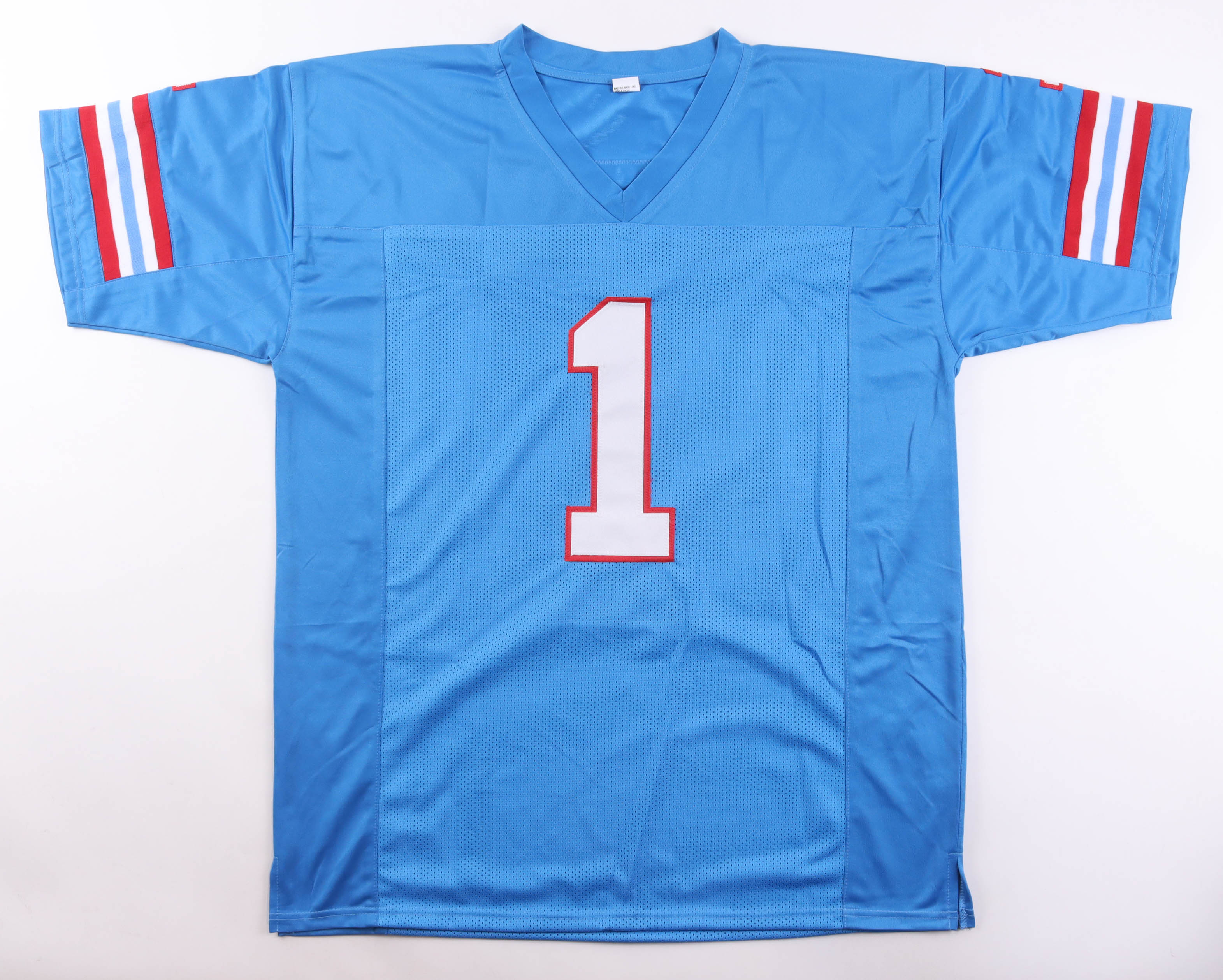 Warren Moon Signed Jersey Inscribed "HOF 06" (JSA) at PristineAuction.com Warren Moon Signed Jersey Inscribed "HOF 06" (JSA) at PristineAuction.com