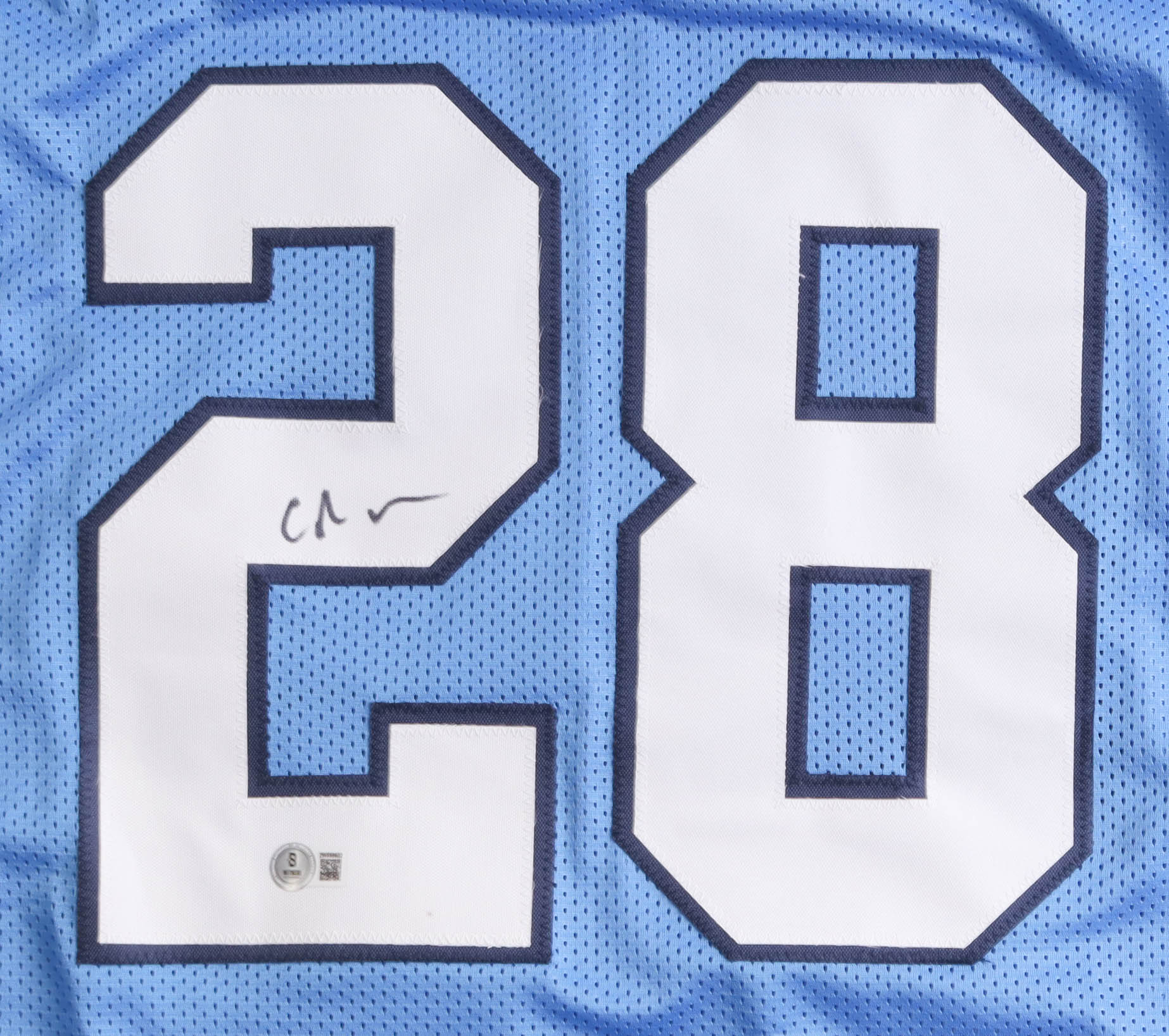 Chris Johnson Signed Jersey (Beckett) at PristineAuction.com Chris Johnson Signed Jersey (Beckett) at PristineAuction.com