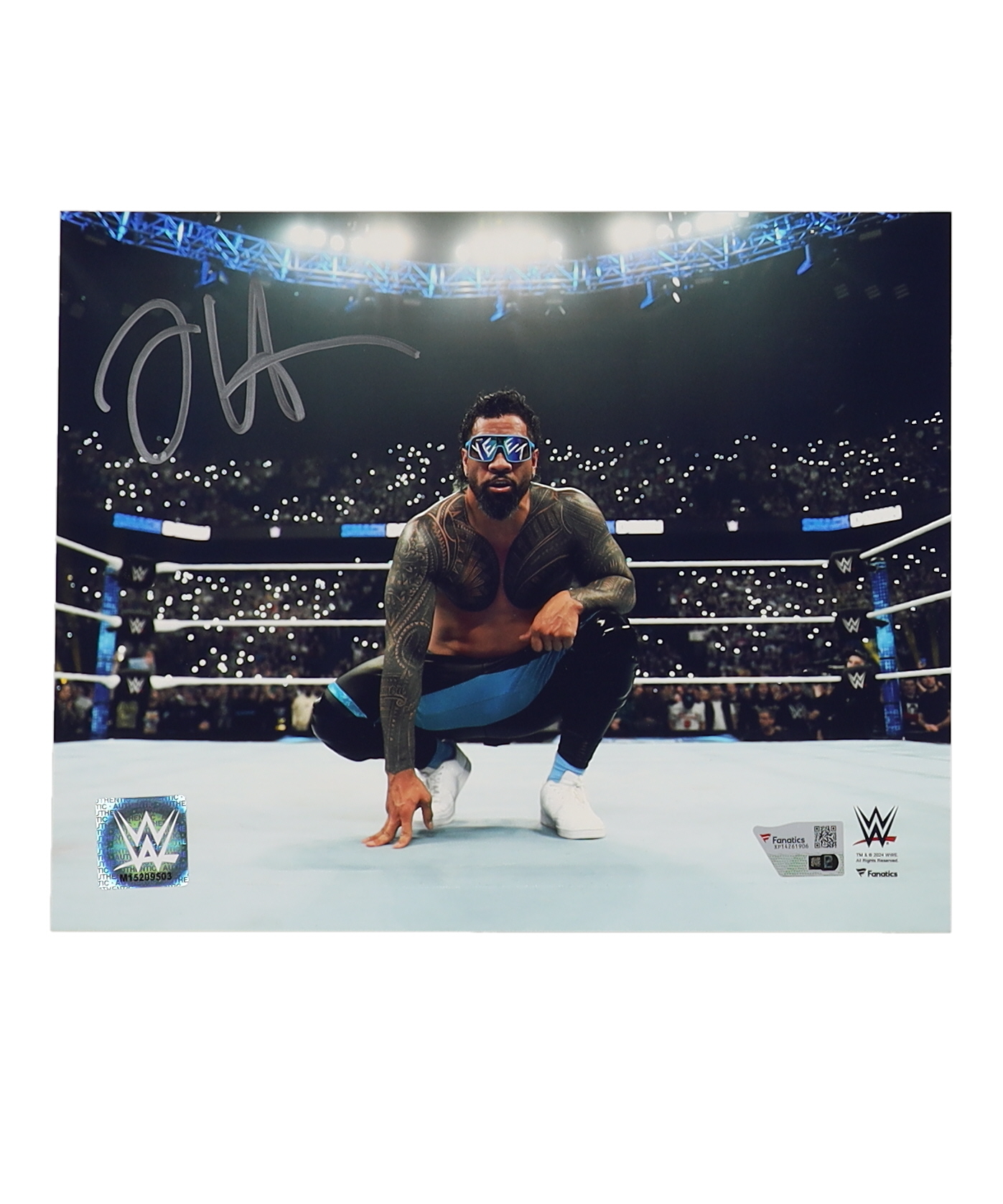Jey Uso Signed WWE 8x10 Photo (Fanatics) at PristineAuction.com Jey Uso Signed WWE 8x10 Photo (Fanatics) at PristineAuction.com