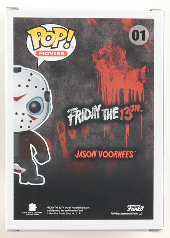 Ari Lehman Signed "Friday the 13th" #01 Jason Voorhees Funko Pop! Vinyl Figure Inscribed "King Of The Slashers!" & "Jason 1" (JSA) at PristineAuction.com Ari Lehman Signed "Friday the 13th" #01 Jason Voorhees Funko Pop! Vinyl Figure Inscribed "King Of The Slashers!" & "Jason 1" (JSA) at PristineAuction.com