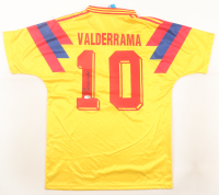 Carlos Valderrama Signed Colombia Adidas Authentic Jersey (JSA) at PristineAuction.com