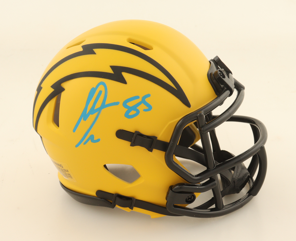 Antonio Gates Signed Chargers Rave Alternate Speed Mini Helmet (Beckett) at PristineAuction.com Antonio Gates Signed Chargers Rave Alternate Speed Mini Helmet (Beckett) at PristineAuction.com