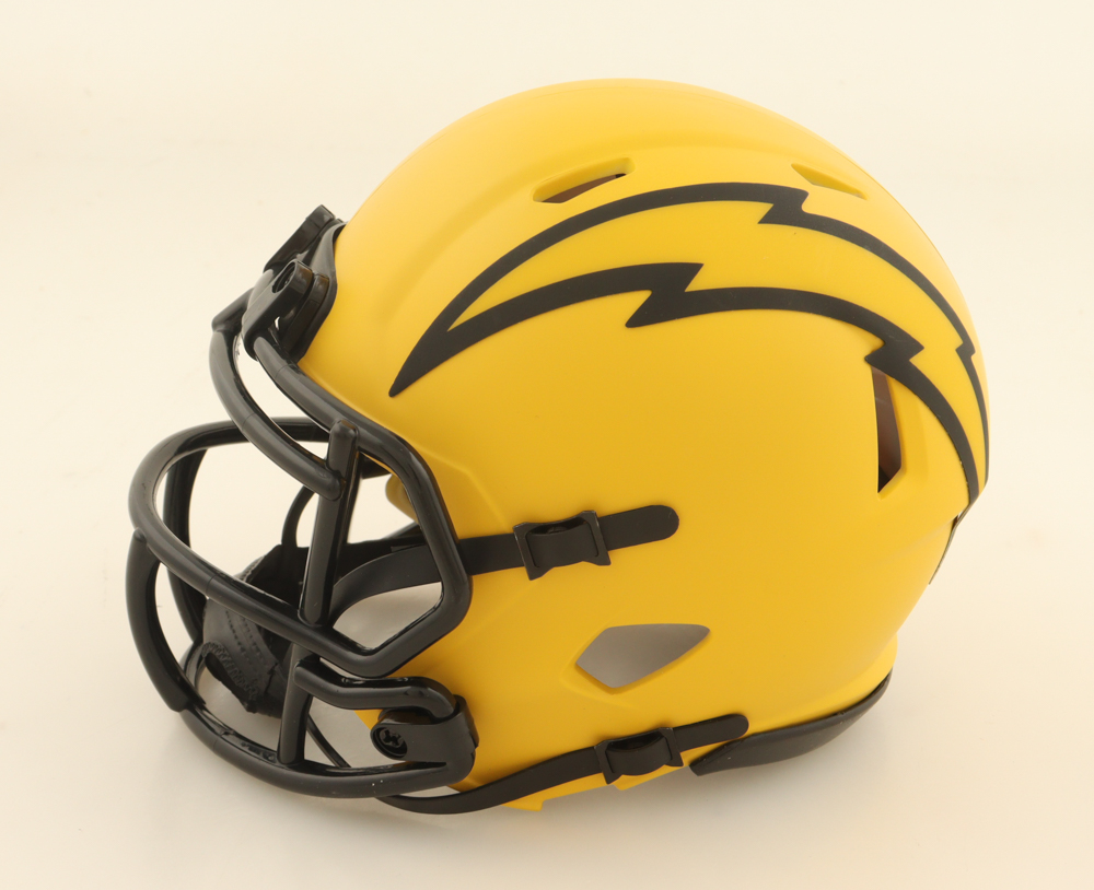 Antonio Gates Signed Chargers Rave Alternate Speed Mini Helmet (Beckett) at PristineAuction.com Antonio Gates Signed Chargers Rave Alternate Speed Mini Helmet (Beckett) at PristineAuction.com