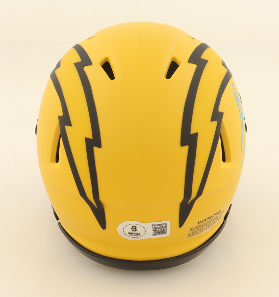 Antonio Gates Signed Chargers Rave Alternate Speed Mini Helmet (Beckett) at PristineAuction.com Antonio Gates Signed Chargers Rave Alternate Speed Mini Helmet (Beckett) at PristineAuction.com