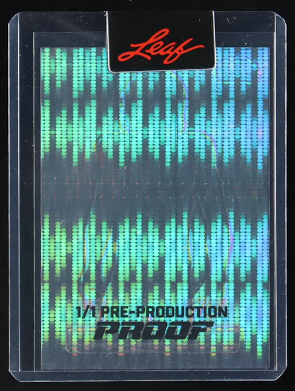 Puka Nacua 2023 Leaf Metal Pro Set Pre-Production Proof Blue Shimmer #NNO #1/1 RC at PristineAuction.com Puka Nacua 2023 Leaf Metal Pro Set Pre-Production Proof Blue Shimmer #NNO #1/1 RC at PristineAuction.com