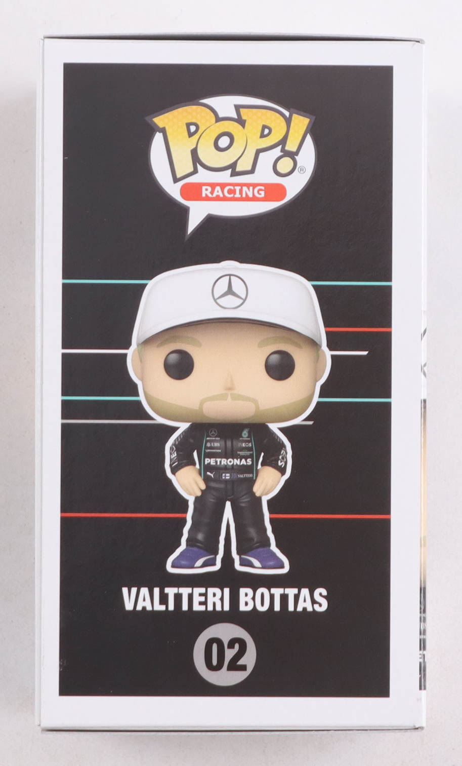 Valtteri Bottas Signed F1 #02 Funko Pop! Vinyl Figure (Beckett) at PristineAuction.com Valtteri Bottas Signed F1 #02 Funko Pop! Vinyl Figure (Beckett) at PristineAuction.com