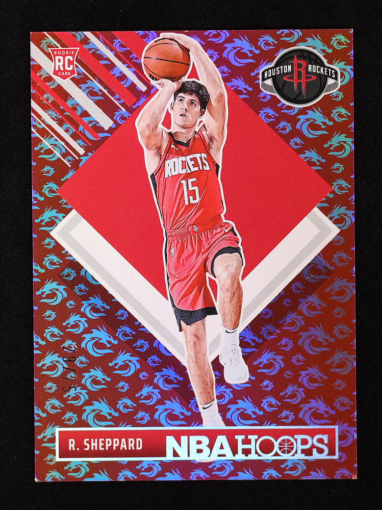 Reed Sheppard 2024-25 Hoops Dragon Year #291 RC #29/75