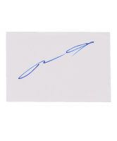 John Travolta Signed Index Card (JSA) at PristineAuction.com