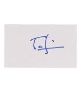 Tom Sizemore Signed Index Card (JSA) at PristineAuction.com