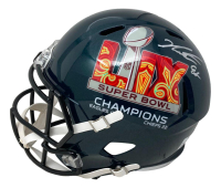 Jalen Carter Signed Eagles Super Bowl LIX Full-Size Speed Helmet (Beckett) at PristineAuction.com