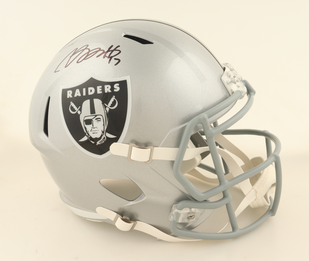 Davante Adams Signed Raiders Full-Size Speed Helmet (Beckett) at PristineAuction.com Davante Adams Signed Raiders Full-Size Speed Helmet (Beckett) at PristineAuction.com