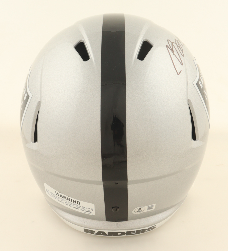 Davante Adams Signed Raiders Full-Size Speed Helmet (Beckett) at PristineAuction.com Davante Adams Signed Raiders Full-Size Speed Helmet (Beckett) at PristineAuction.com