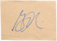 George Carlin Signed Index Card (JSA) at PristineAuction.com