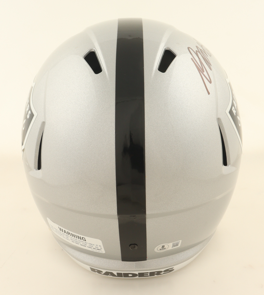 Davante Adams Signed Raiders Full-Size Speed Helmet (Beckett) at PristineAuction.com Davante Adams Signed Raiders Full-Size Speed Helmet (Beckett) at PristineAuction.com