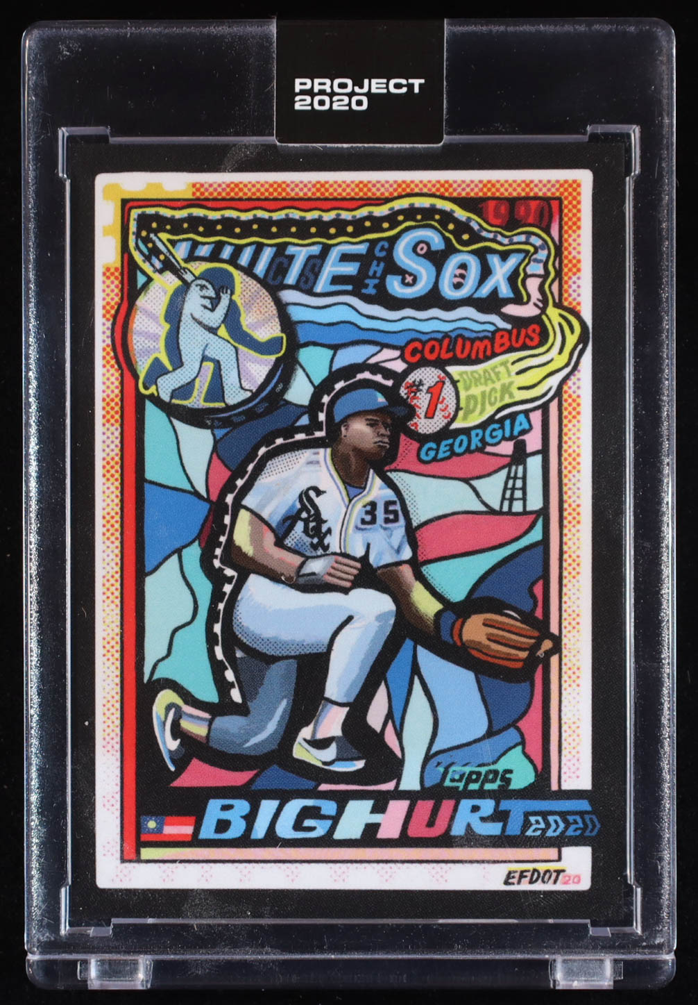 Frank Thomas 2020 Topps Project 2020 #385 / Efdot at PristineAuction.com Frank Thomas 2020 Topps Project 2020 #385 / Efdot at PristineAuction.com