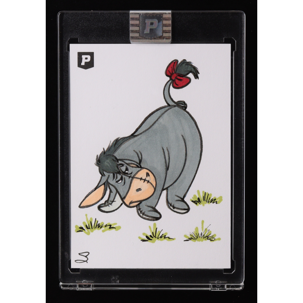 Eeyore | Disney | Original Art Sketch Card by Scott Cook (1/1 Original Art) at PristineAuction.com