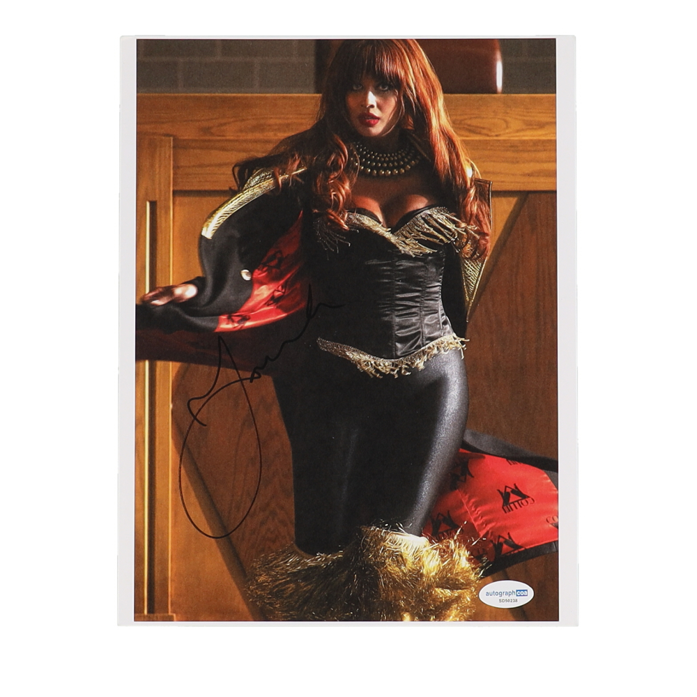 Jameela Jamil Signed 8.5x11 Photo (ACOA) at PristineAuction.com