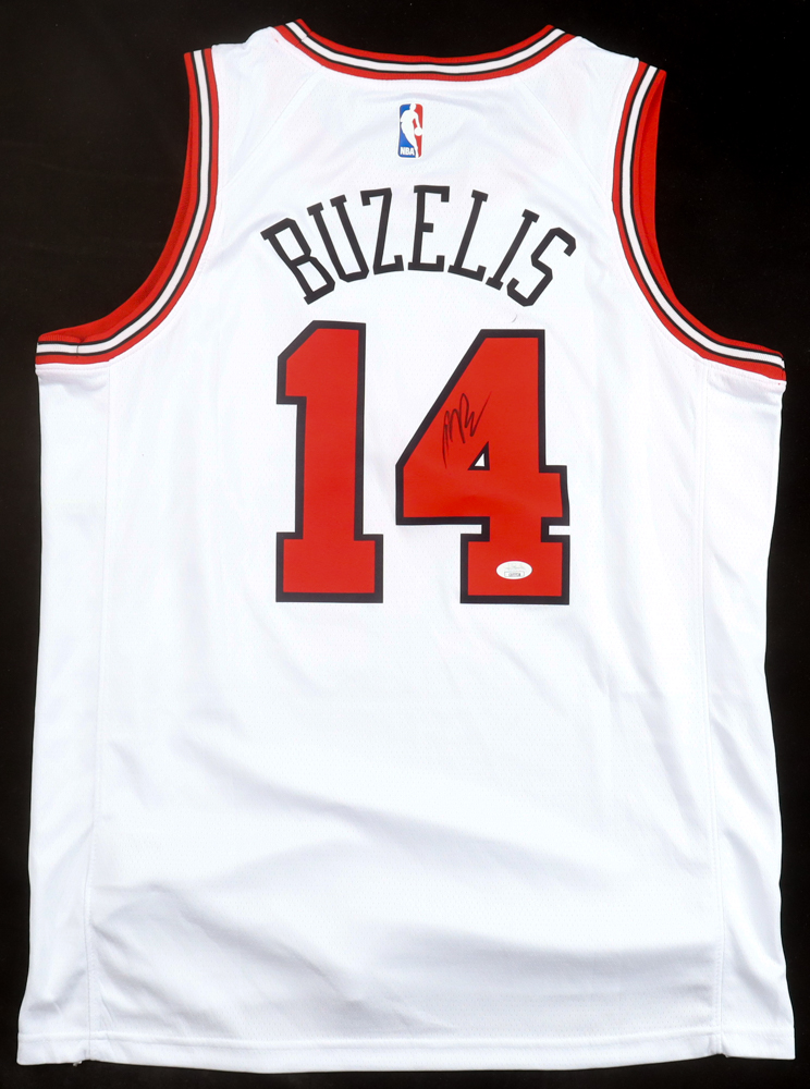 Matas Buzelis Signed Bulls Authentic Nike Dri-Fit Jersey (JSA) at PristineAuction.com Matas Buzelis Signed Bulls Authentic Nike Dri-Fit Jersey (JSA) at PristineAuction.com