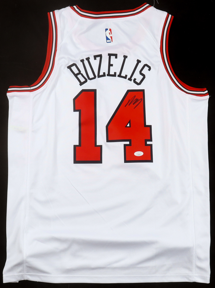 Matas Buzelis Signed Bulls Authentic Nike Dri-Fit Jersey (JSA) at PristineAuction.com Matas Buzelis Signed Bulls Authentic Nike Dri-Fit Jersey (JSA) at PristineAuction.com