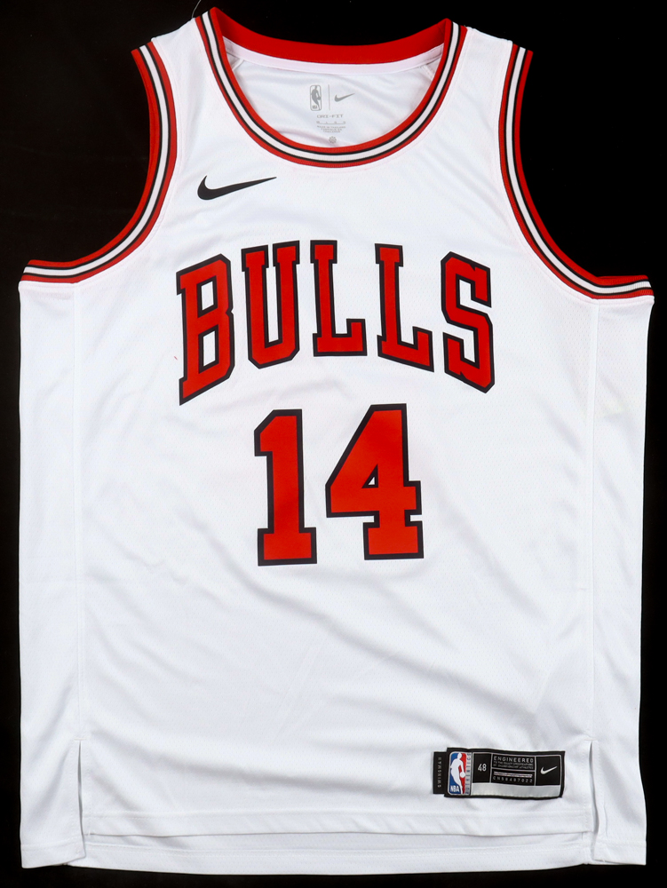 Matas Buzelis Signed Bulls Authentic Nike Dri-Fit Jersey (JSA) at PristineAuction.com Matas Buzelis Signed Bulls Authentic Nike Dri-Fit Jersey (JSA) at PristineAuction.com