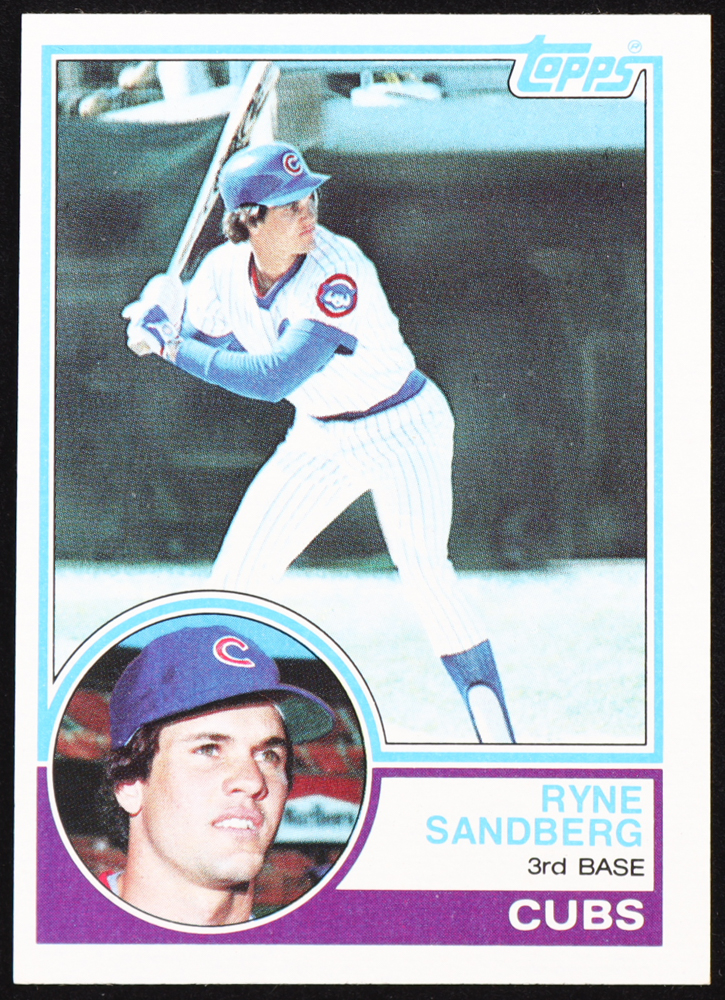 Ryne Sandberg 1983 Topps #83 RC at PristineAuction.com Ryne Sandberg 1983 Topps #83 RC at PristineAuction.com