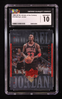 Michael Jordan 1999 Upper Deck Michael Jordan Athlete of the Century #16 (CGC 10) at PristineAuction.com