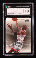 Michael Jordan 2009-10 Upper Deck Michael Jordan Legacy Collection #28 (CGC 10) at PristineAuction.com