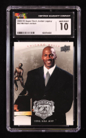 Michael Jordan 2009-10 Upper Deck Michael Jordan Legacy Collection #42 (CGC 10) at PristineAuction.com