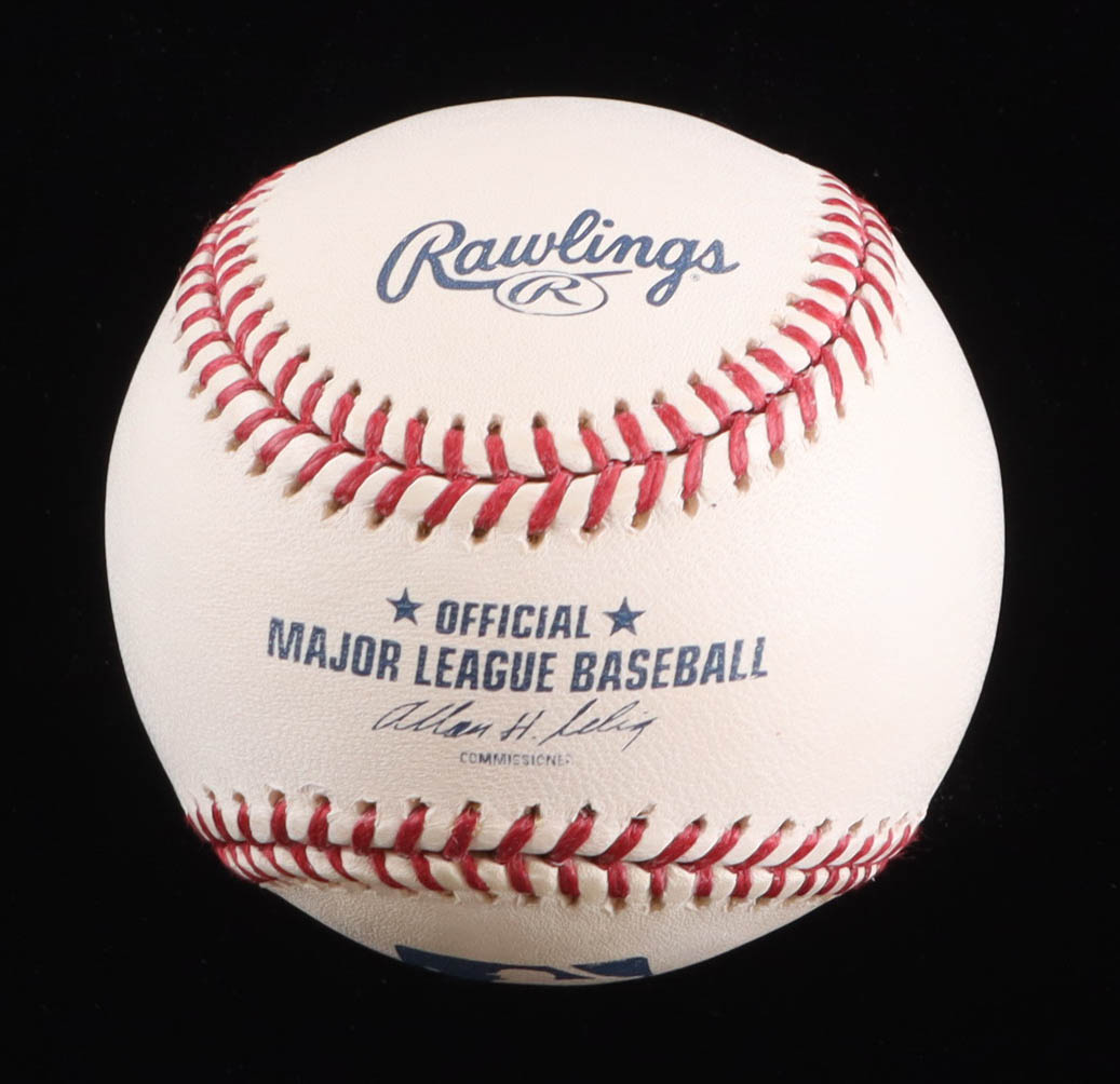 Don Larsen Signed OML Baseball Inscribed "10-8-56" (MLB) at PristineAuction.com Don Larsen Signed OML Baseball Inscribed "10-8-56" (MLB) at PristineAuction.com