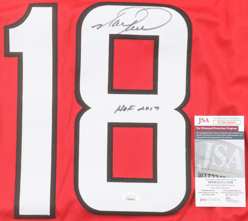 Mark Recchi Signed Jersey Inscribed "HOF 2017" (JSA) at PristineAuction.com Mark Recchi Signed Jersey Inscribed "HOF 2017" (JSA) at PristineAuction.com