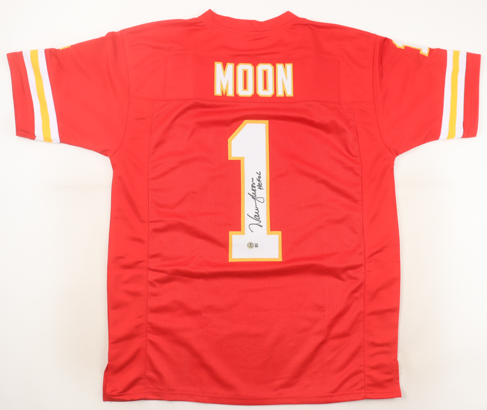 Warren Moon Signed Jersey Inscribed "HOF 06" (Beckett) at PristineAuction.com Warren Moon Signed Jersey Inscribed "HOF 06" (Beckett) at PristineAuction.com