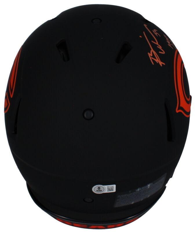 Brian Urlacher Signed Bears Full-Size Authentic On-Field Eclipse Alternate Speed Helmet Inscribed "HOF 18" (Beckett) at PristineAuction.com Brian Urlacher Signed Bears Full-Size Authentic On-Field Eclipse Alternate Speed Helmet Inscribed "HOF 18" (Beckett) at PristineAuction.com