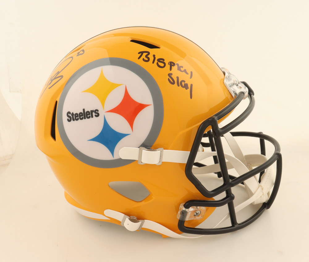 Darius Slay Signed Steelers Full-Size On-Field Speed Helmet "Big Play Slay" (Beckett) at PristineAuction.com Darius Slay Signed Steelers Full-Size On-Field Speed Helmet "Big Play Slay" (Beckett) at PristineAuction.com