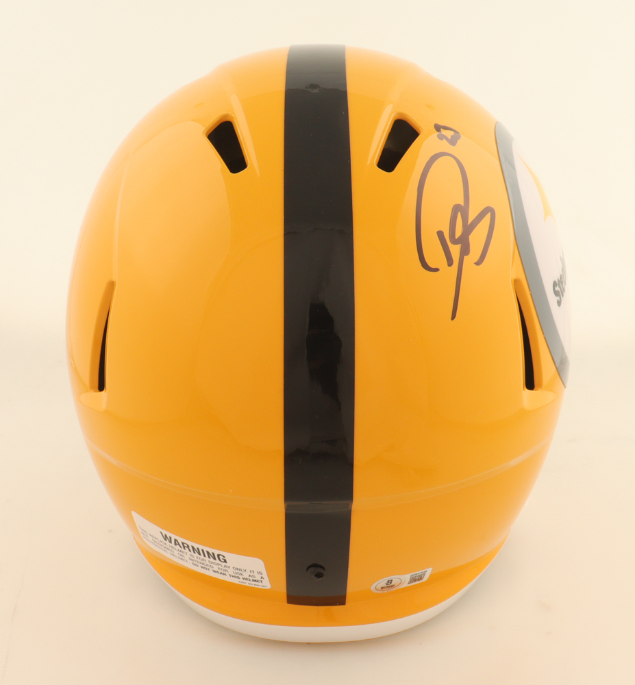 Darius Slay Signed Steelers Full-Size On-Field Speed Helmet "Big Play Slay" (Beckett) at PristineAuction.com Darius Slay Signed Steelers Full-Size On-Field Speed Helmet "Big Play Slay" (Beckett) at PristineAuction.com