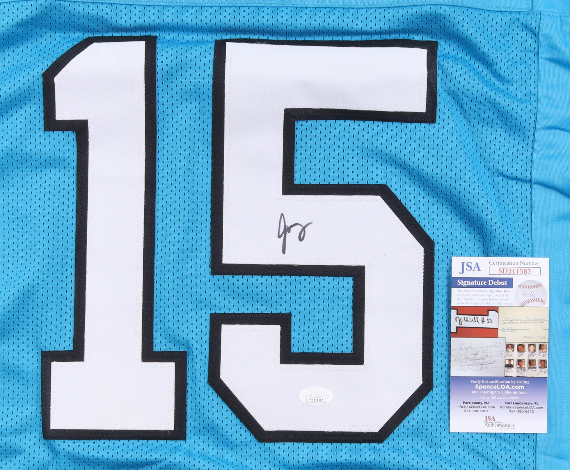 Jonathan Mingo Signed Jersey (JSA) at PristineAuction.com Jonathan Mingo Signed Jersey (JSA) at PristineAuction.com