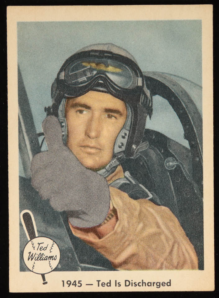 Ted is Discharged 1959 Fleer Ted Williams #25 at PristineAuction.com Ted is Discharged 1959 Fleer Ted Williams #25 at PristineAuction.com