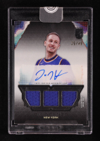 Donte DiVincenzo 2023-24 Topps 3 Triple Relics Autographs Prime #TRADD #25/49 at PristineAuction.com