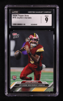 Jayden Daniels 2024 Topps Now #19 RC (CGC 9) at PristineAuction.com