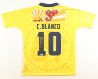 Cuauhtemoc Blanco Signed Club América Adidas Authentic Jersey (JSA) at PristineAuction.com