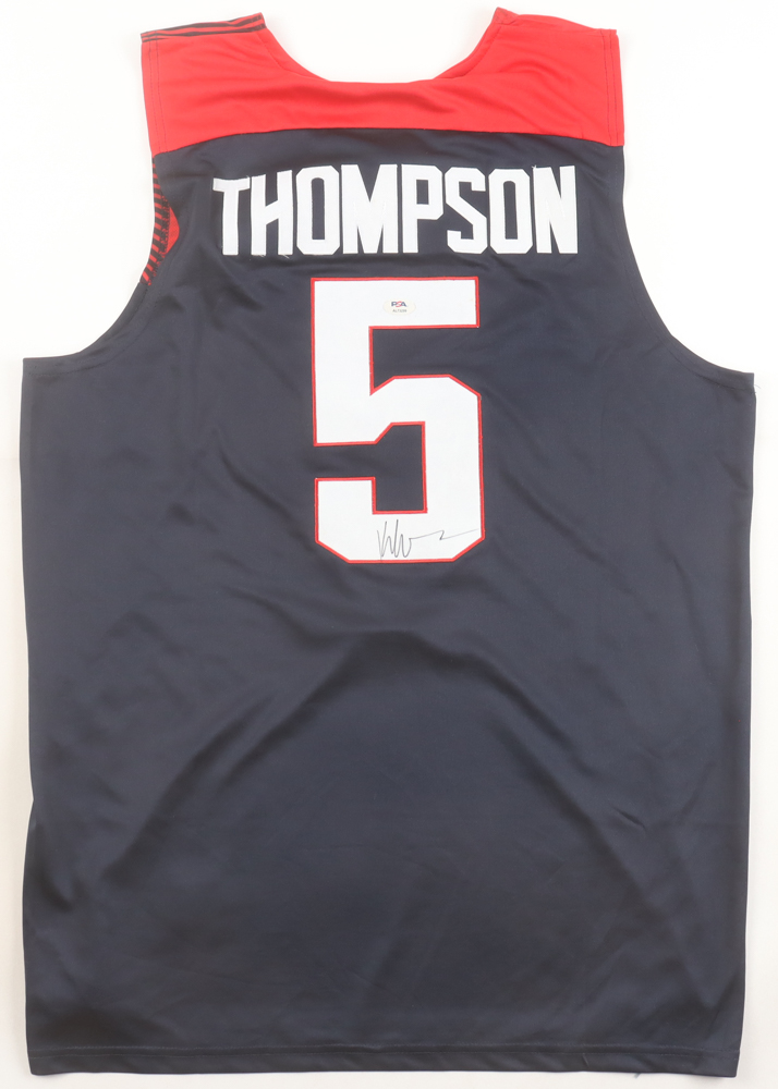 Klay Thompson Signed Team USA Nike Authentic Jersey (PSA) at PristineAuction.com Klay Thompson Signed Team USA Nike Authentic Jersey (PSA) at PristineAuction.com